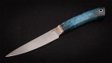 Авторский кухонный набор София (порошковая сталь М390, стабилизированная карельская береза.), фото 5