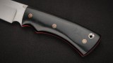 Нож Медведь фултанг (ELMAX, чёрная G10, формованные ножны), фото 5
