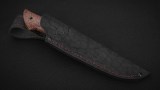 Нож Сафари (Х12МФ, стабилизированная карельская берёза коричневая), фото 7