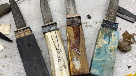 Сборка рукоятей авторских ножей